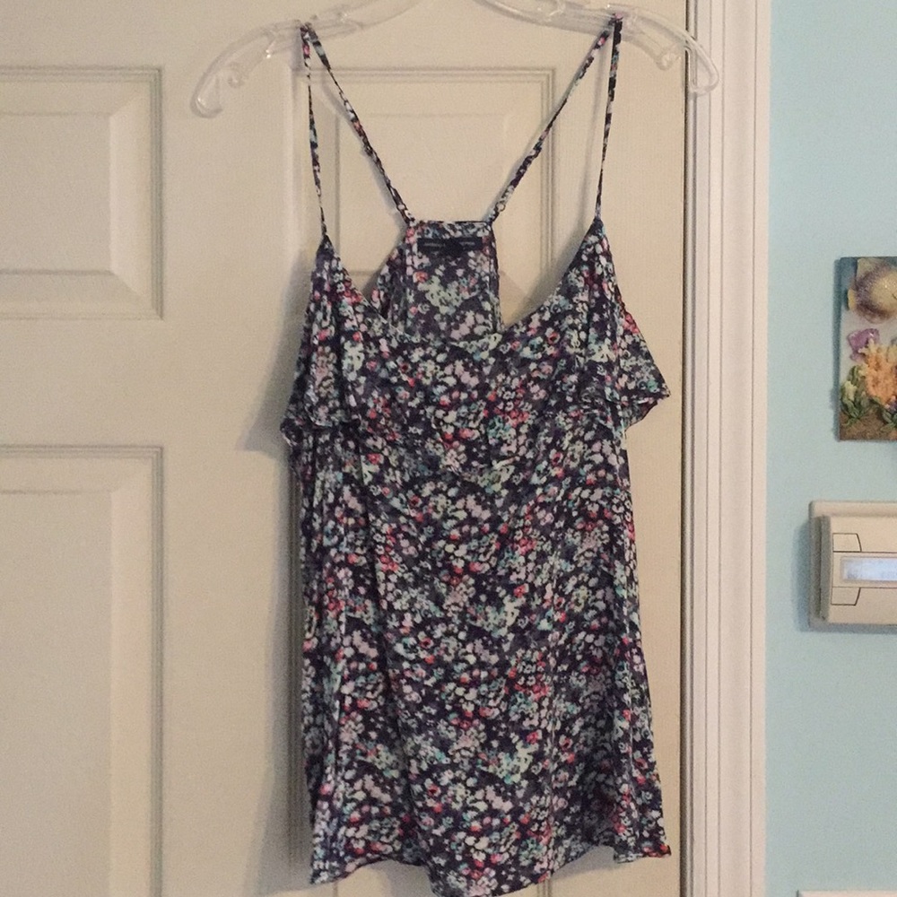 American Eagle Floral Tank Top